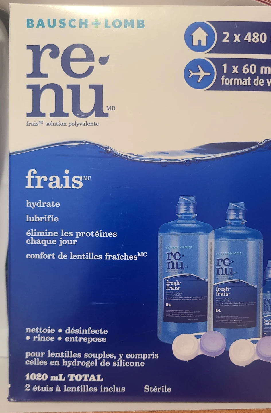 Bausch + Lomb renu fresh Multi-Purpose Solution...
