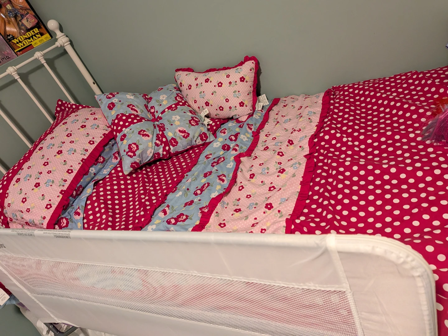 Children's Bedding Set - Floral & Polka Dot - photo 2
