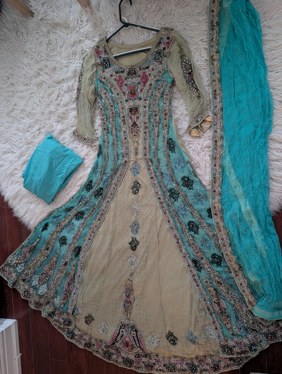 Bridal Embellished Maxi Dress