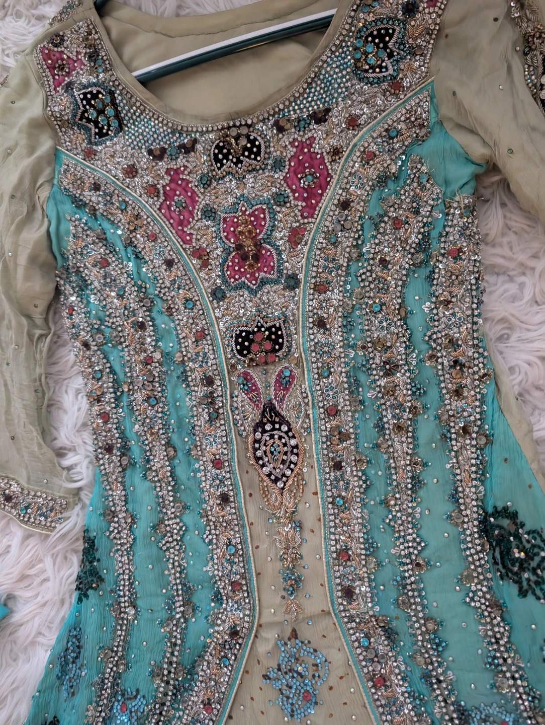 Bridal Embellished Maxi Dress - photo 2