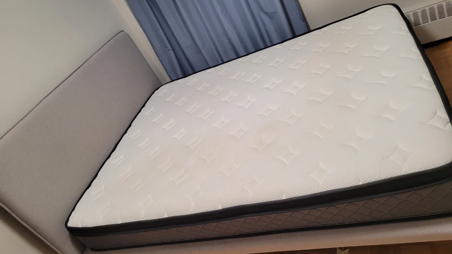 Queen Size Mattress with Bed frame - photo 2