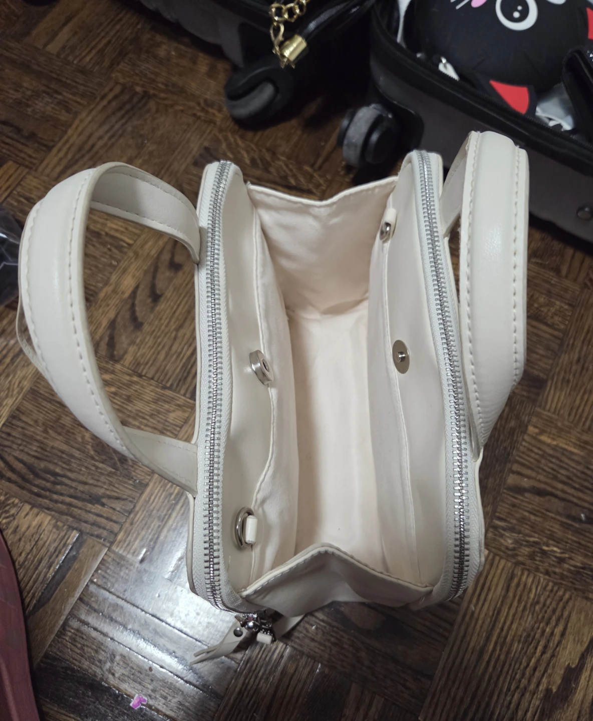 Steve Madden Cream Top Handle Bag - photo 2