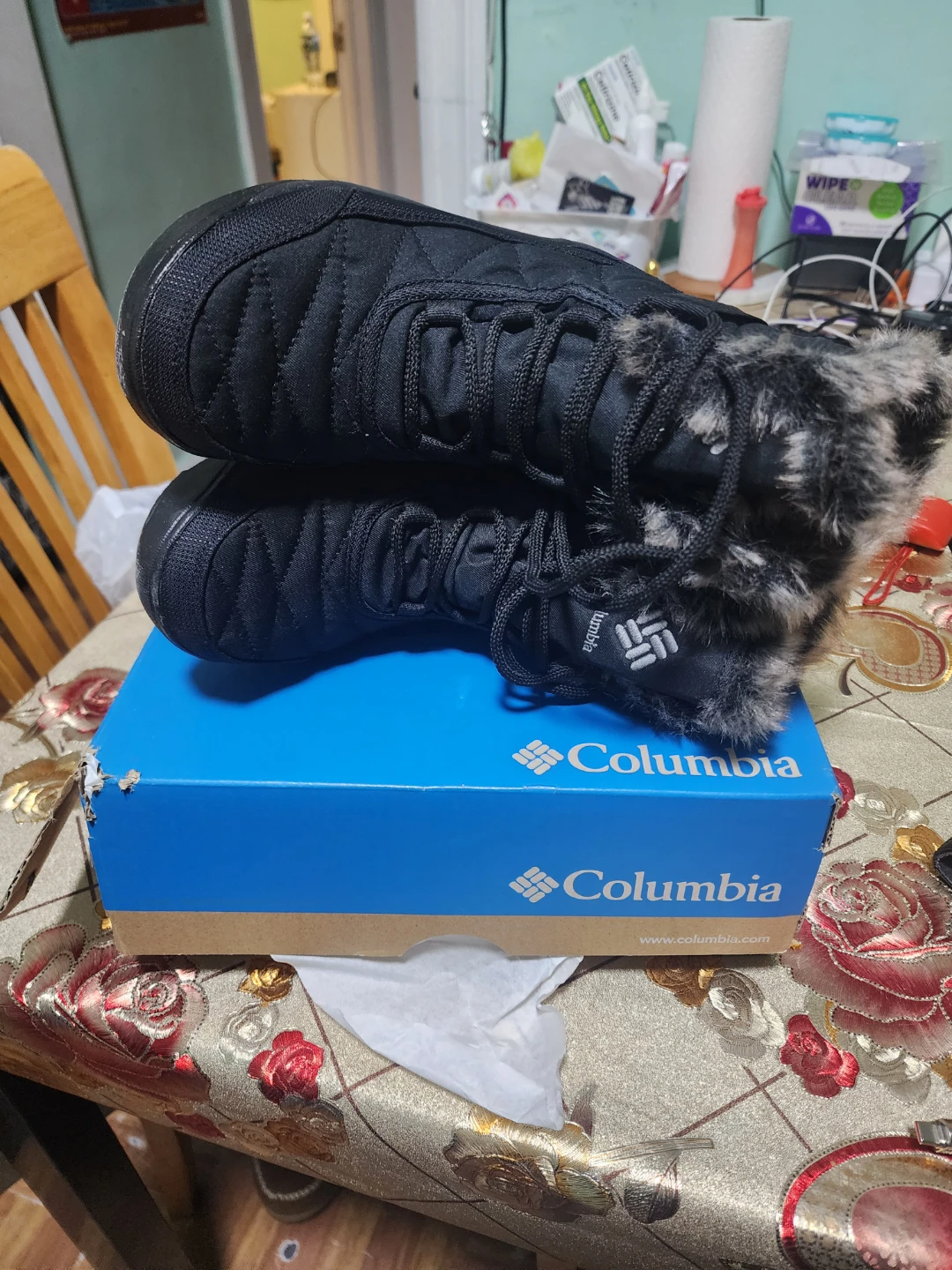 Columbia Black Fur Lined Winter Boots - photo 3