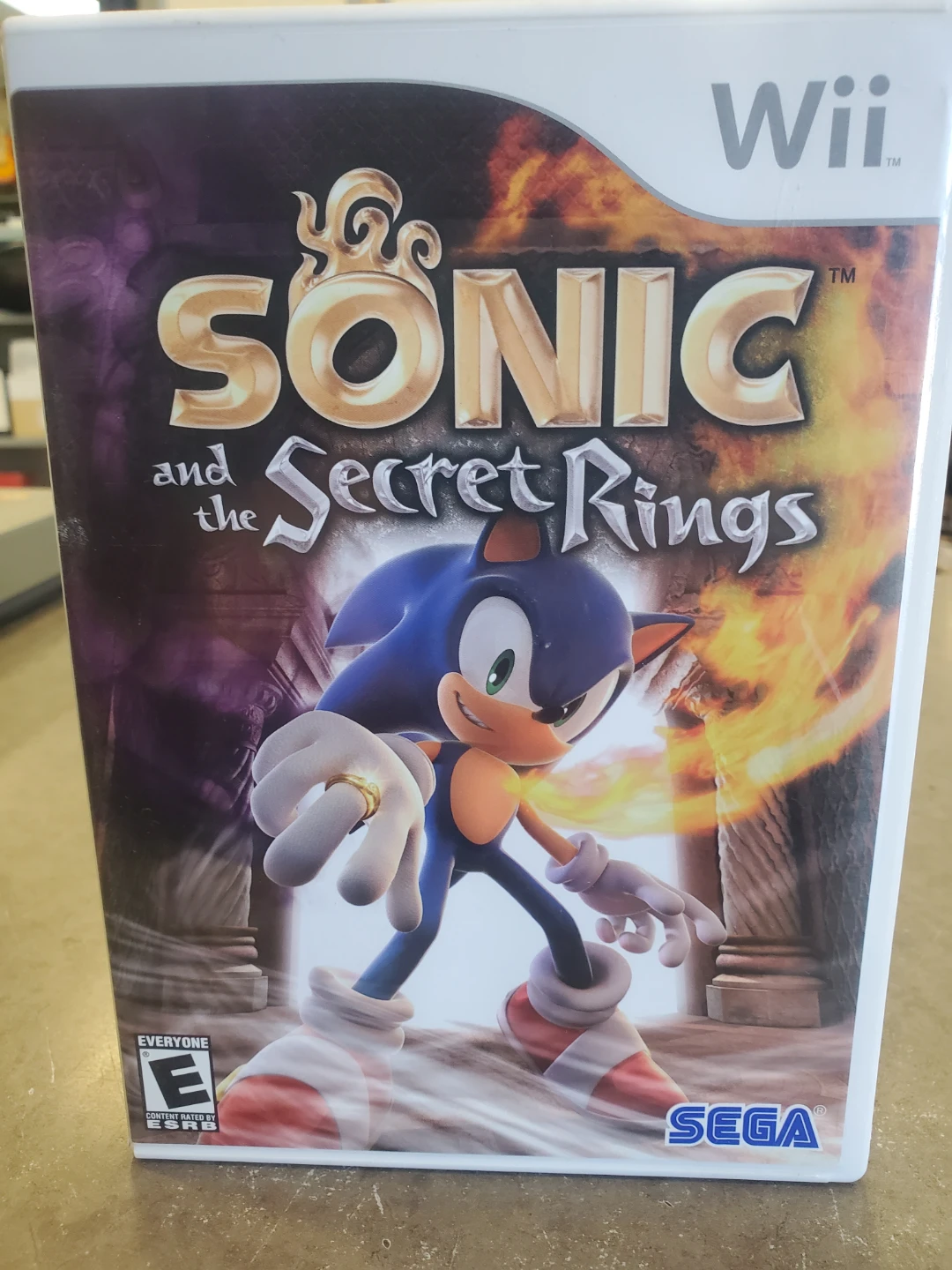 Sonic and the Secret Rings Nintendo Wii Game