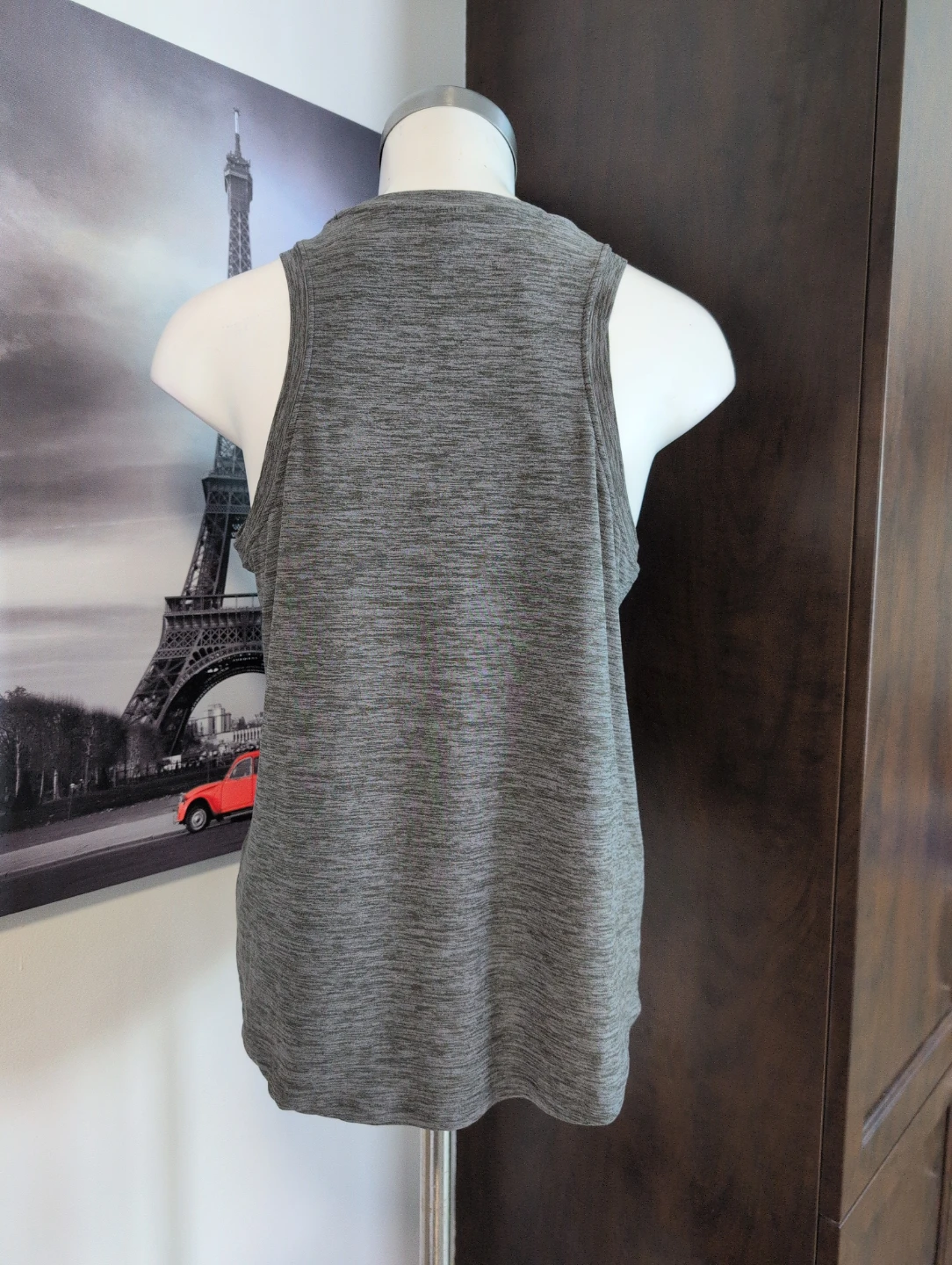 Kyodan Grey Heathered Athletic Tank Top P/S - photo 3