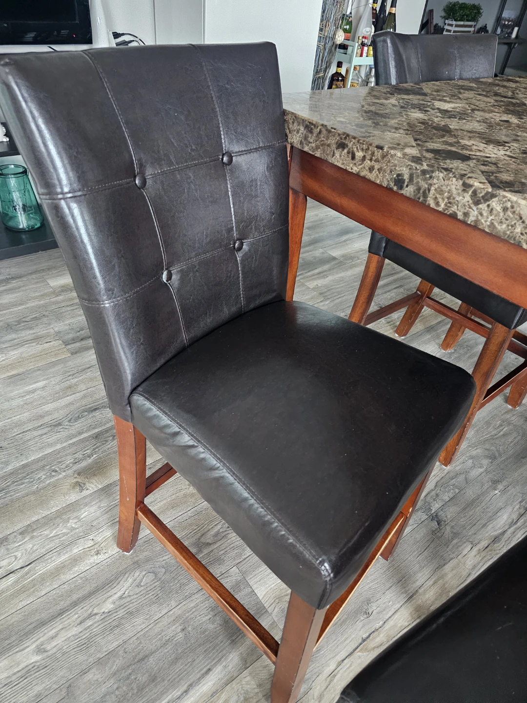 Dining table with chairs - photo 4
