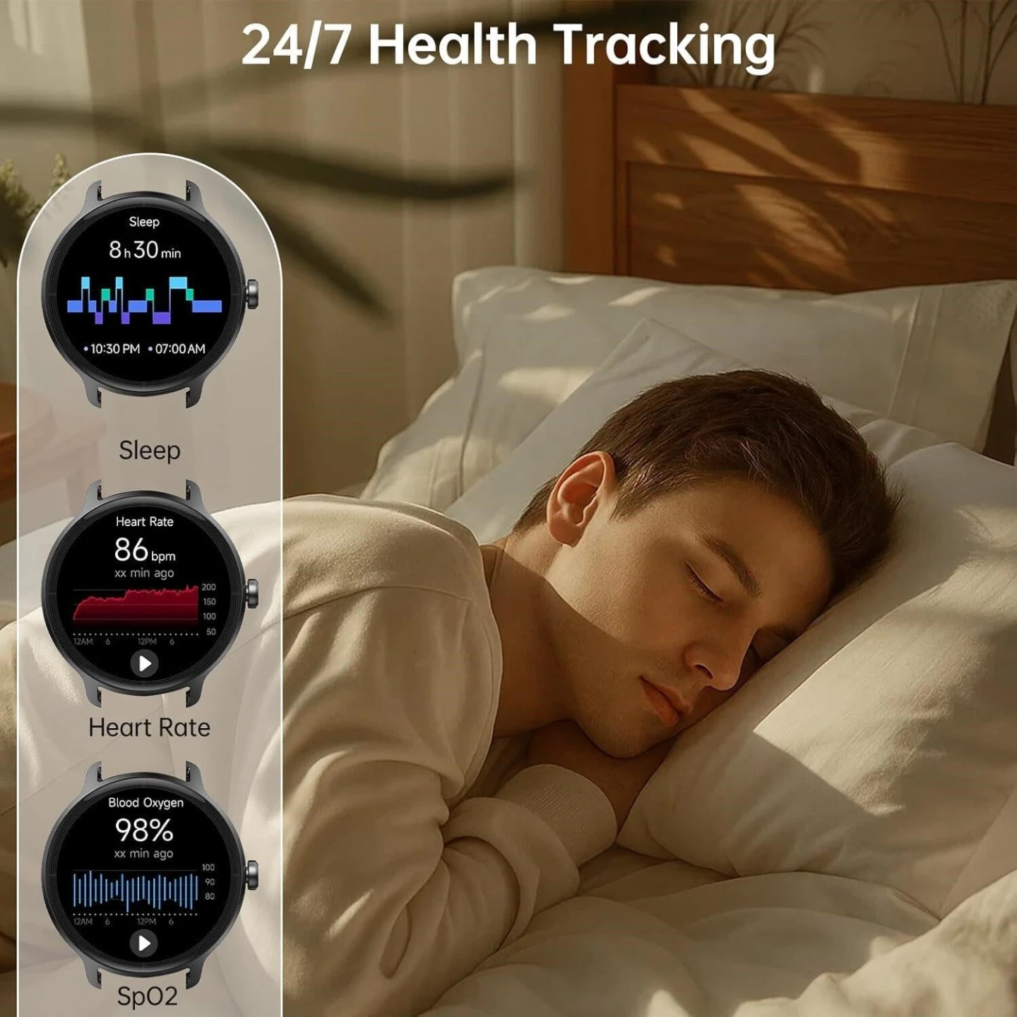 Smart Watch with Bluetooth Calls & AI Voice - photo 4
