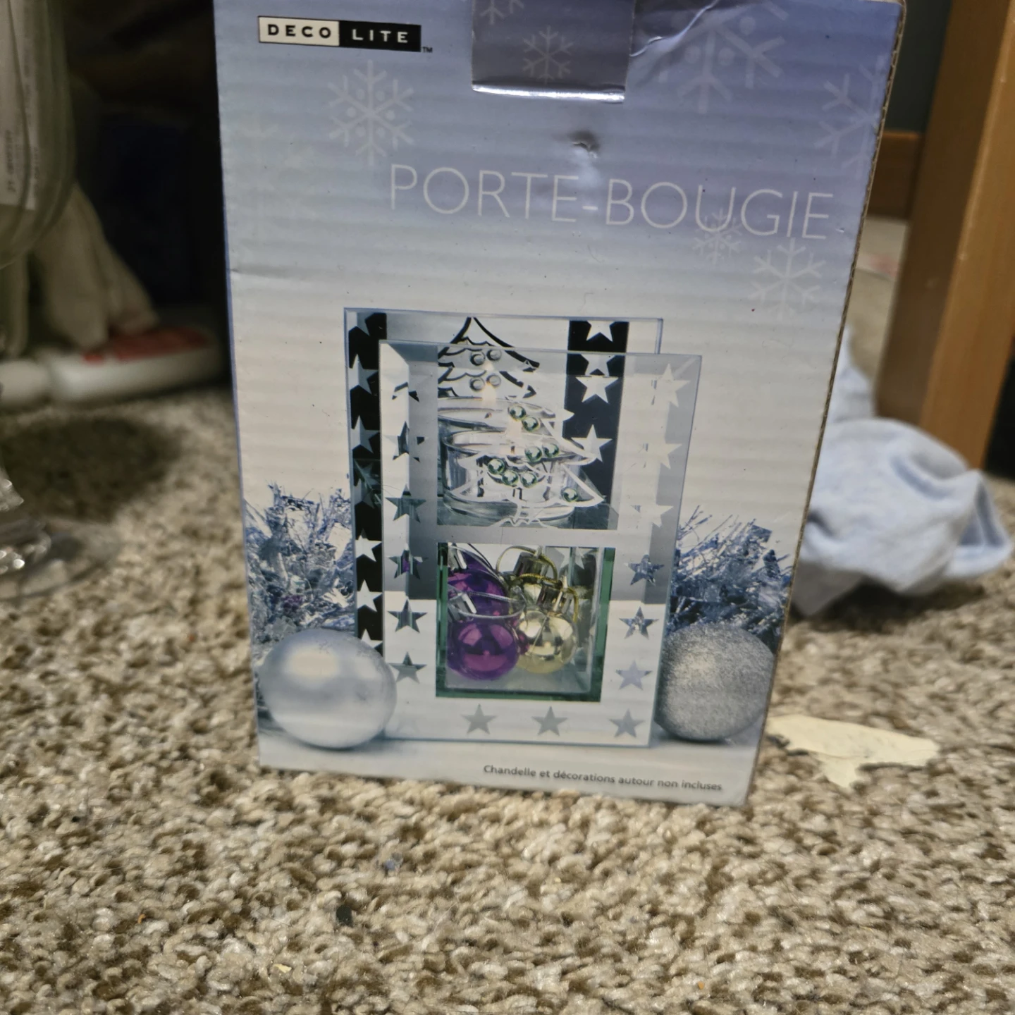 DECO LITE "Porte-Bougie" Candle Holder Box