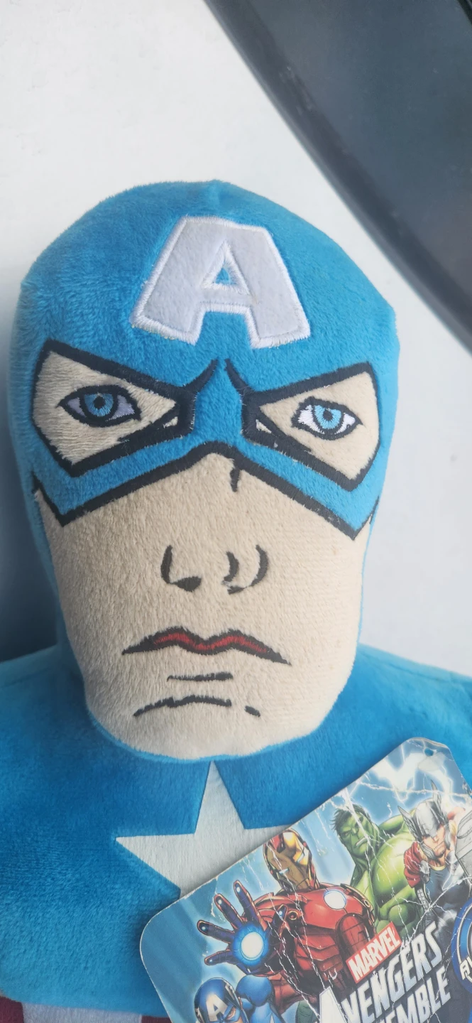 Captain America Plush Toy & CD