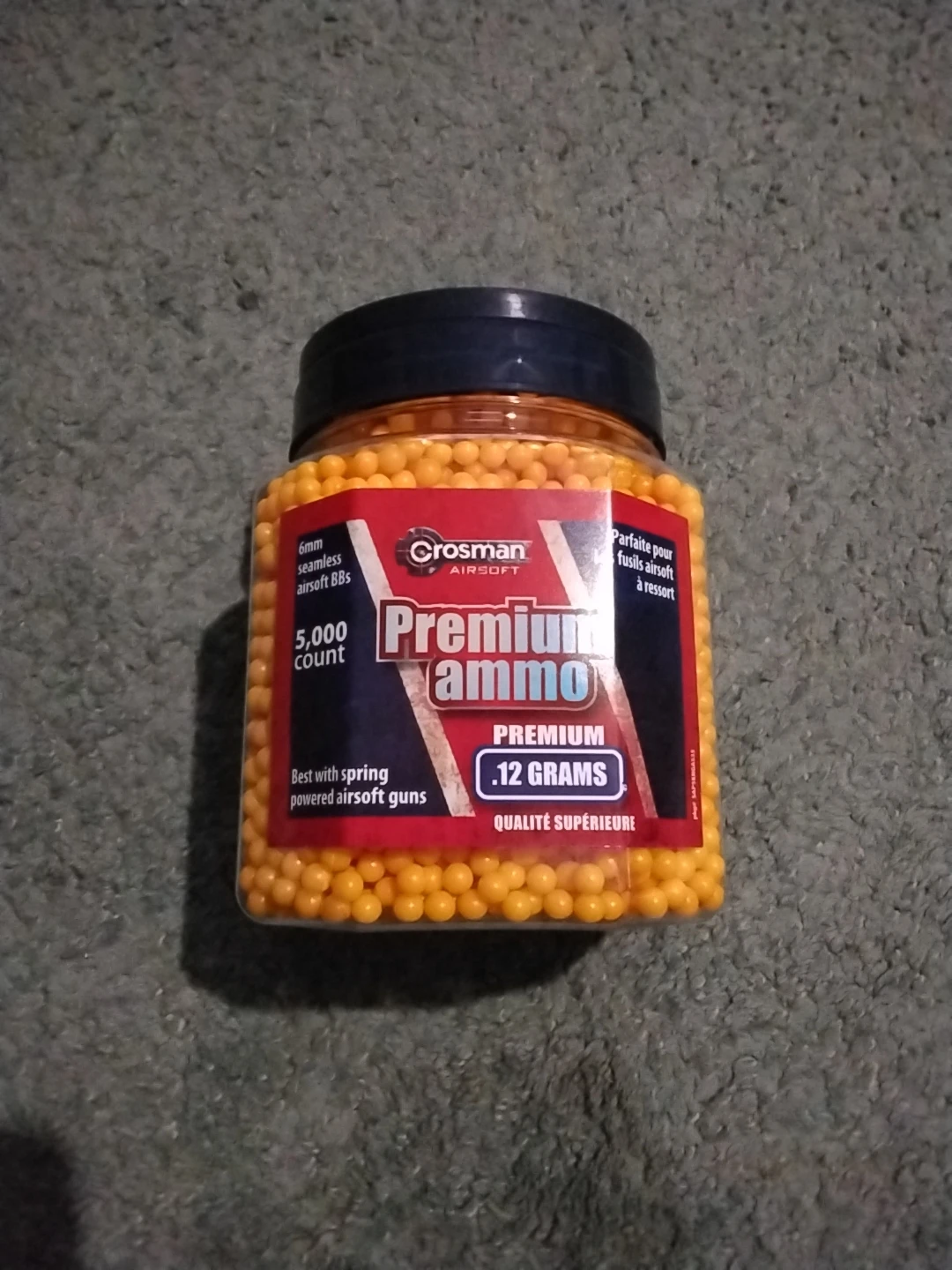 Crosman Premium Airsoft BBs - 5,000 Count