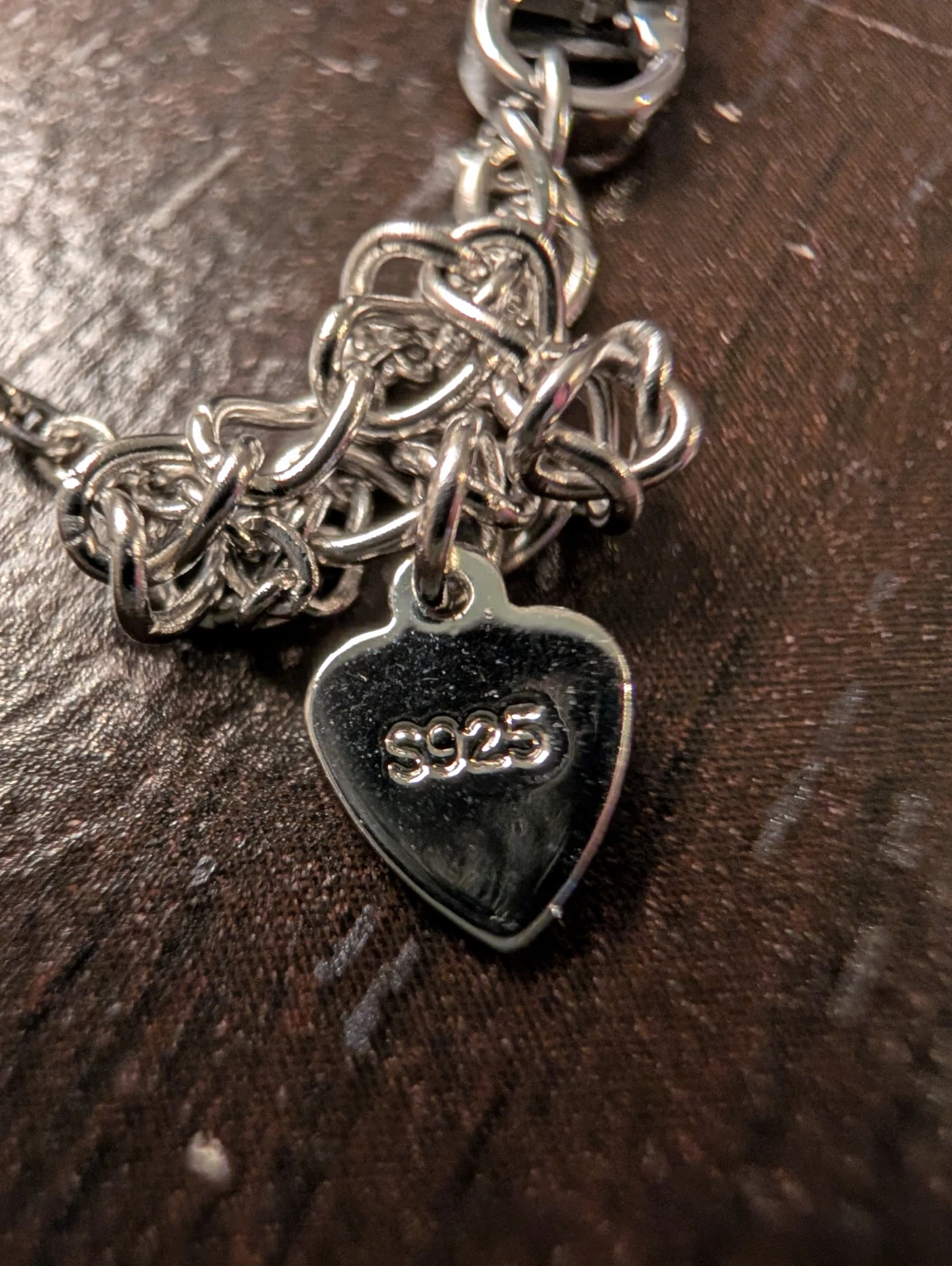 Sterling Silver Compass Star Pendant Necklace - photo 2