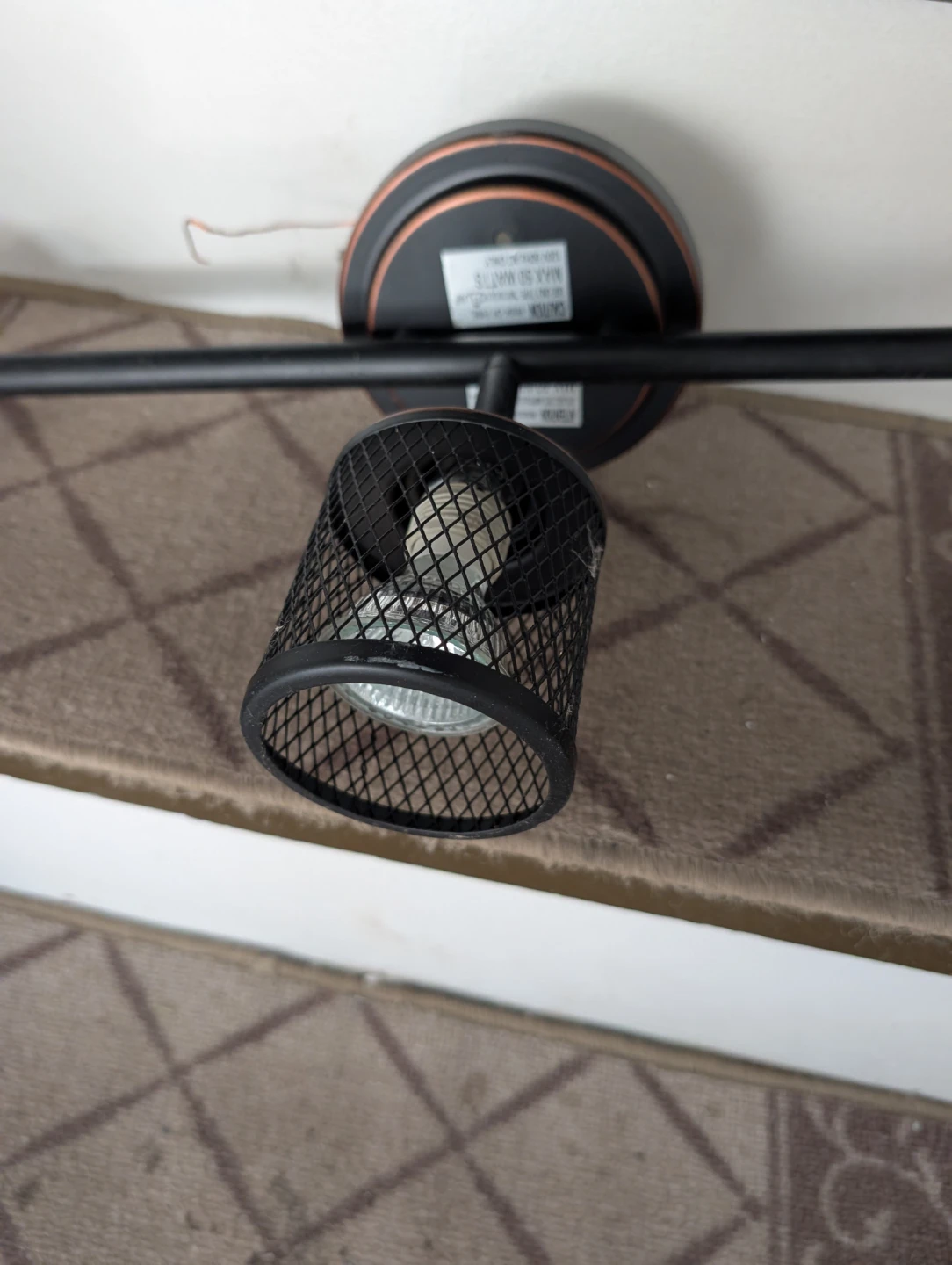 3-Light Track Lighting Fixture