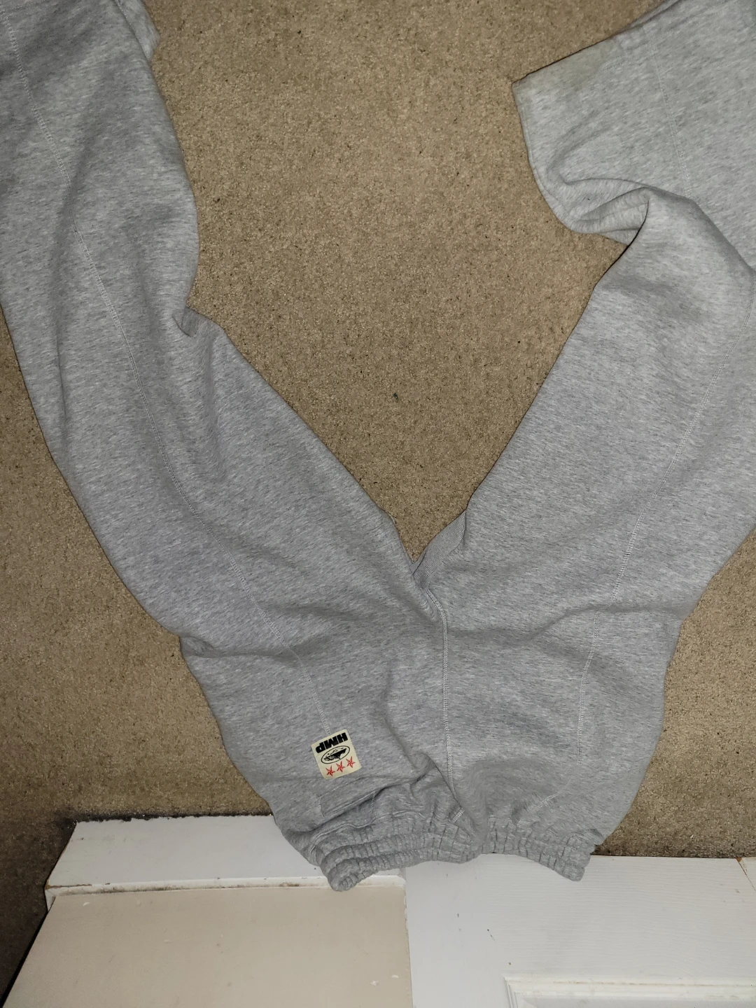 Corteiz HMP Grey Hoodie & Sweatpants Set - photo 5