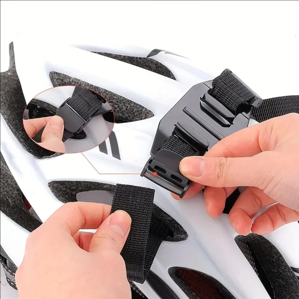 Bike Helmet Strap Mount for GoPro Action Camera - photo 3