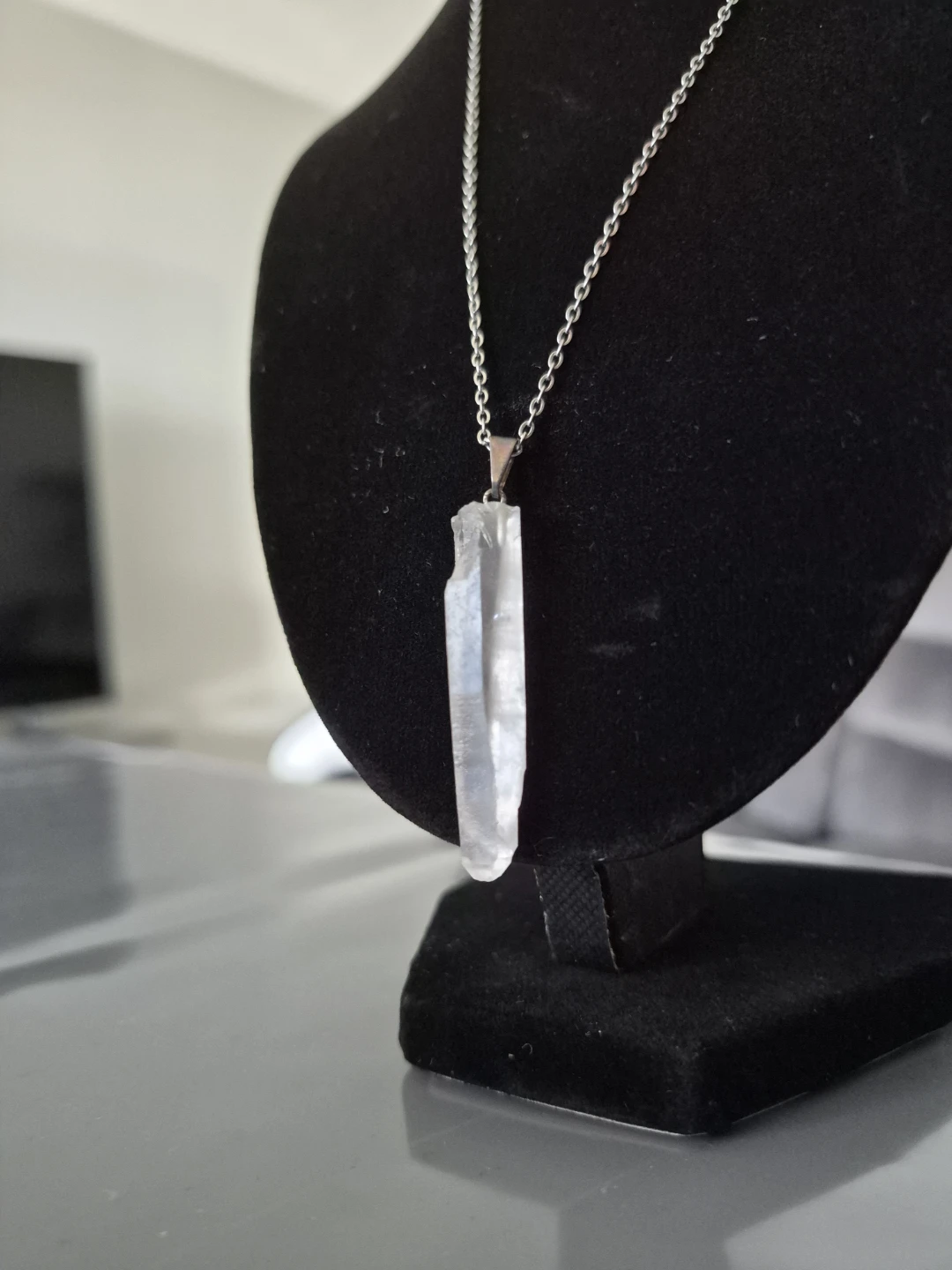 Quartz Crystal Pendant Necklace - photo 2