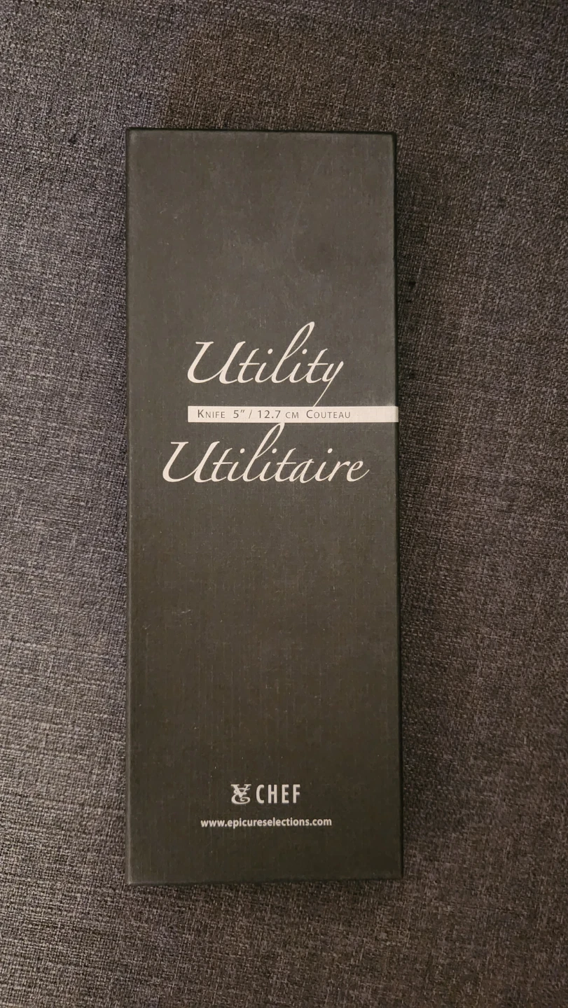 New Epicure Selections Chef Utility Knife 5" 🏆