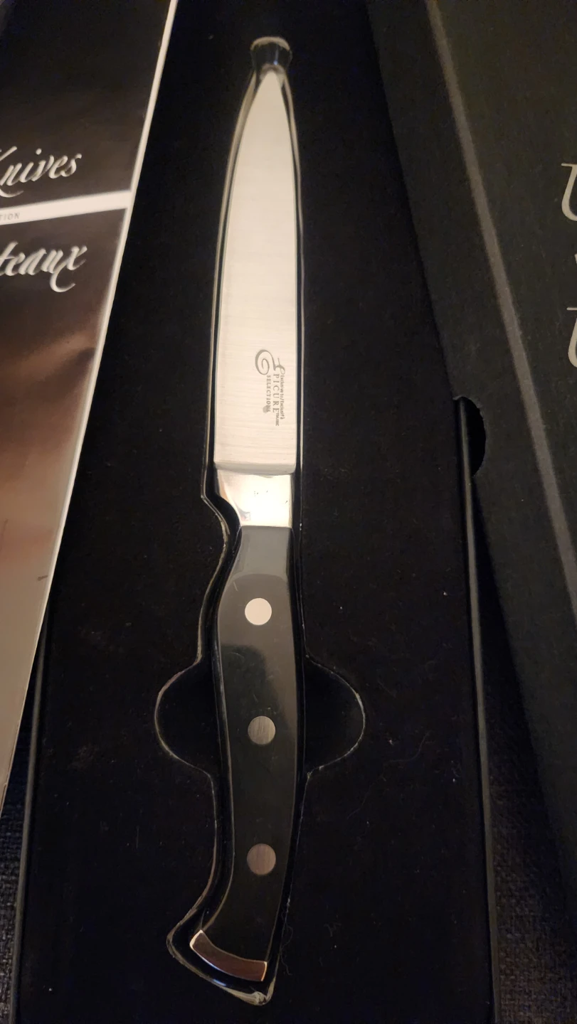 New Epicure Selections Chef Utility Knife 5" 🏆 - photo 3