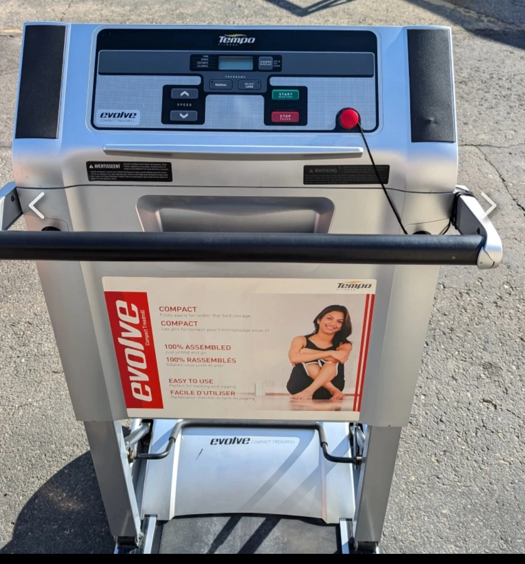 Tempo Evolve Fold-Away Compact Treadmill