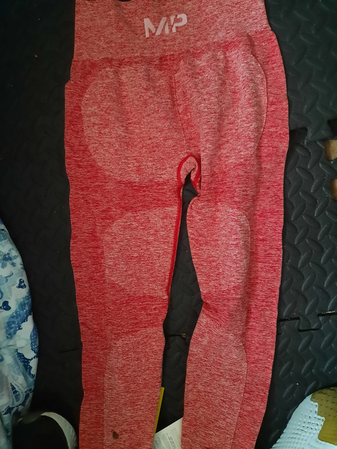 MP Seamless Gym Leggings - Red Heather - photo 2