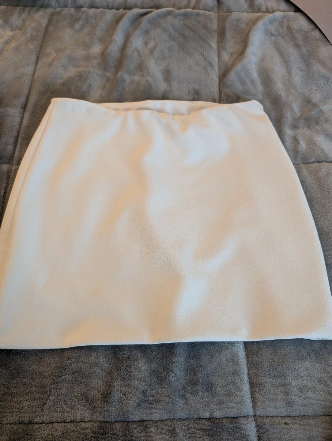 Zara White Mini Skirt - Size S - photo 2