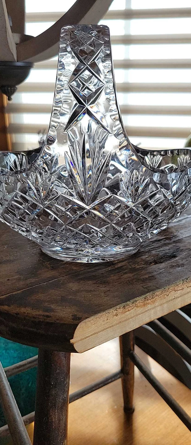 Crystal Glass Basket - photo 2