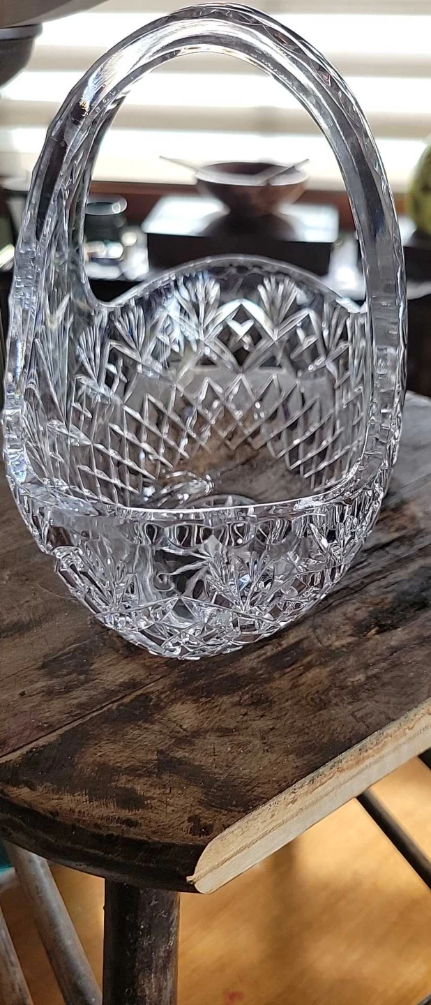 Crystal Glass Basket - photo 3