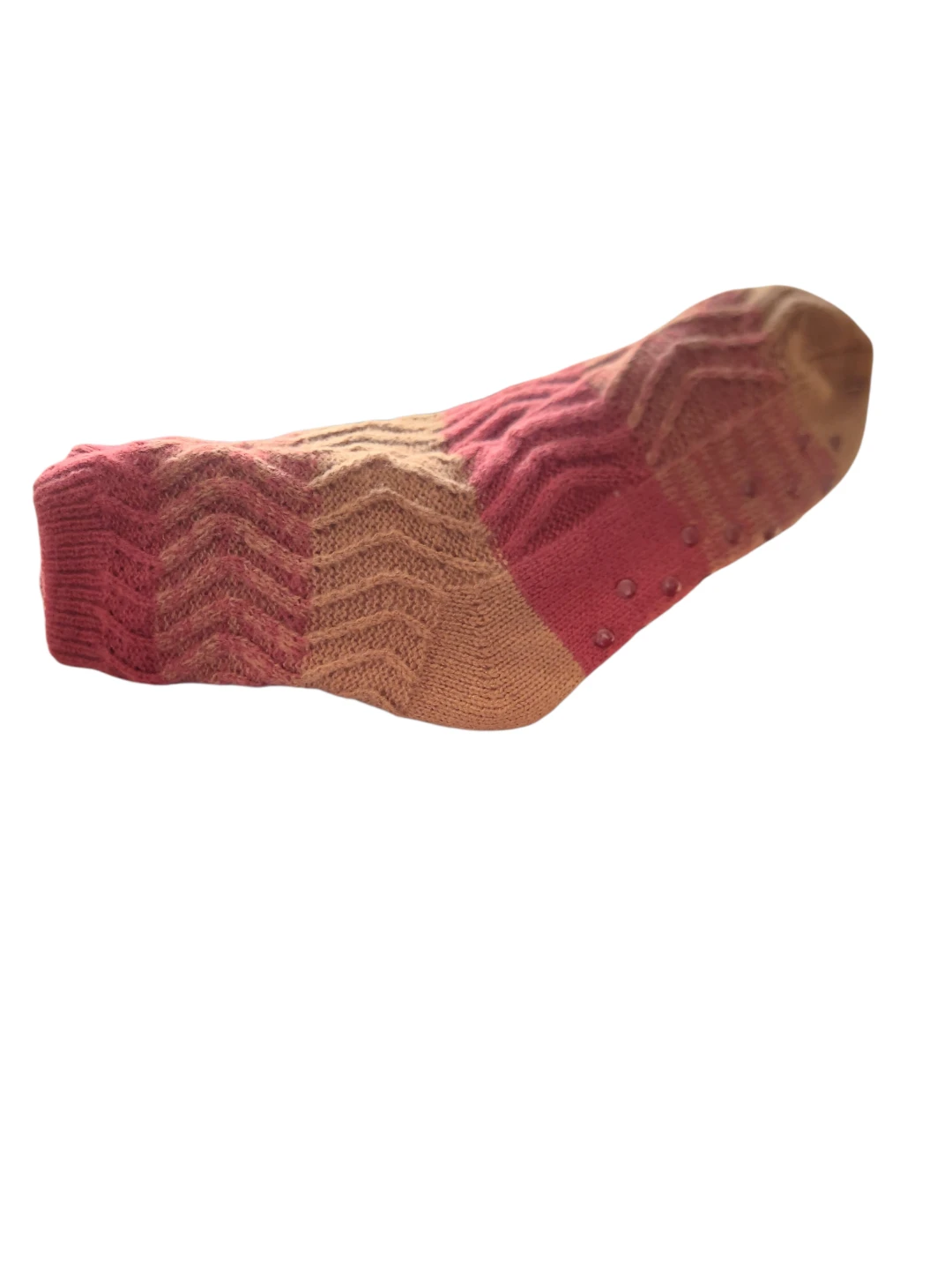 Cozy Knit Socks with Gripper Bottoms - photo 2