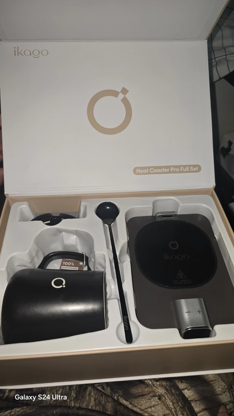 Ikago Heat Coaster Pro Full Set with Mug and Spoon - photo 3