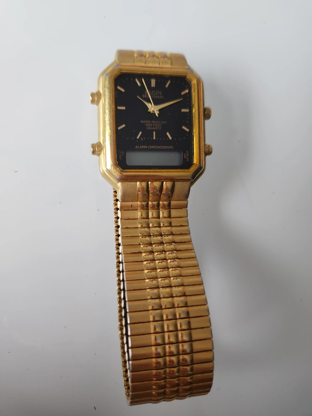 Elgin Sportsman Alarm Chronograph Watch - photo 2