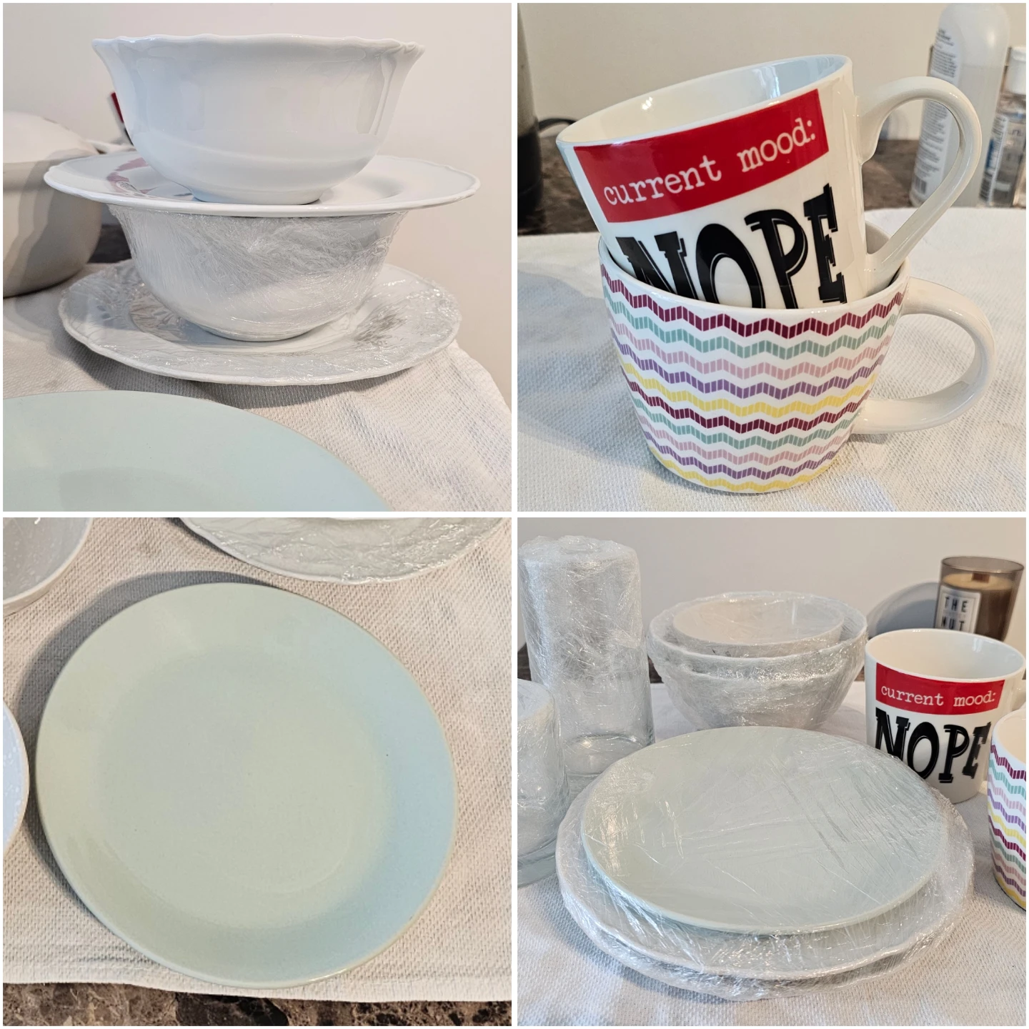 Assorted Dishes & Mugs