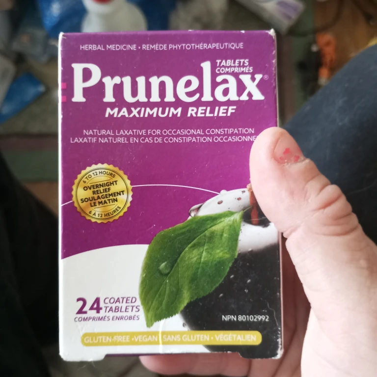 Prunelax Maximum Relief Coated Tablets - 24 count