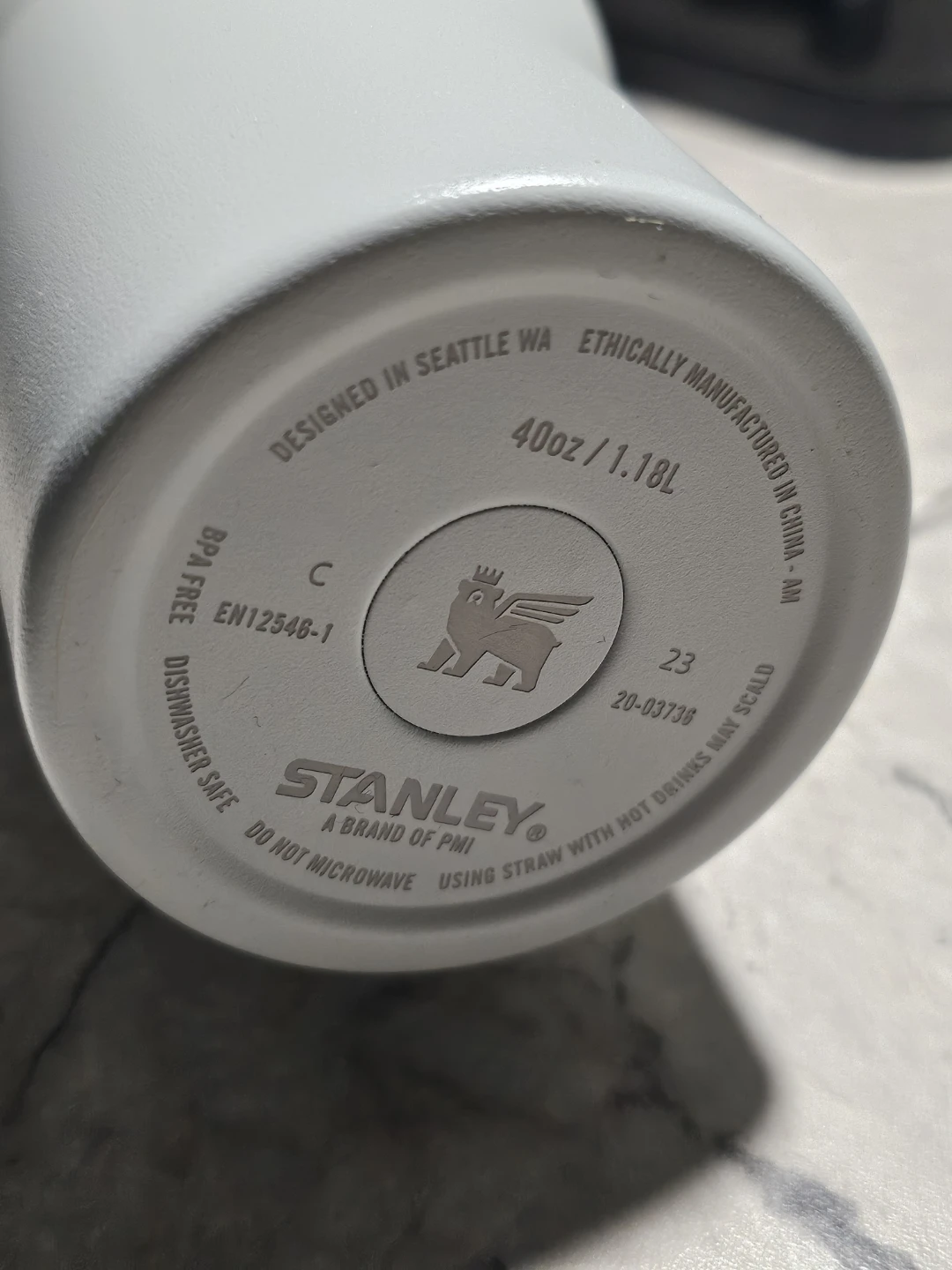 Stanley 40oz Tumbler with Straw - White - photo 2