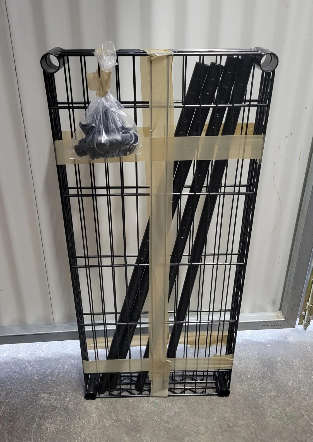 Black Wire Heavy duty Shelving Unit - 2 Tier - photo 3