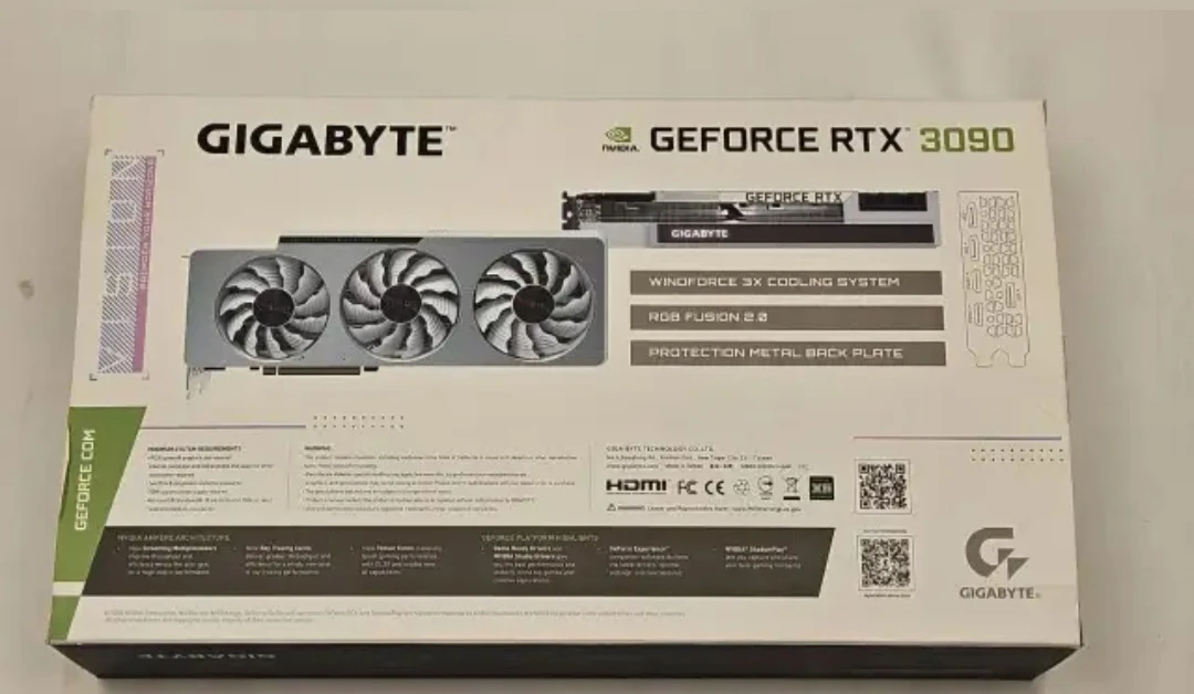 Gigabyte GeForce RTX 3090 Vision OC 24G Graphics Card - photo 3