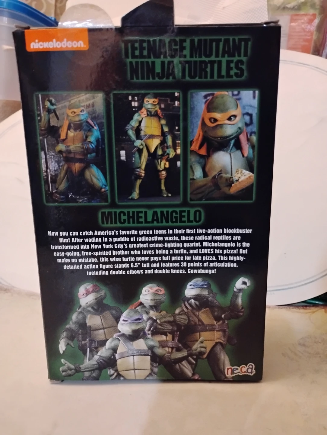 TMNT Micheal Angelo Figurine Collectible - photo 2