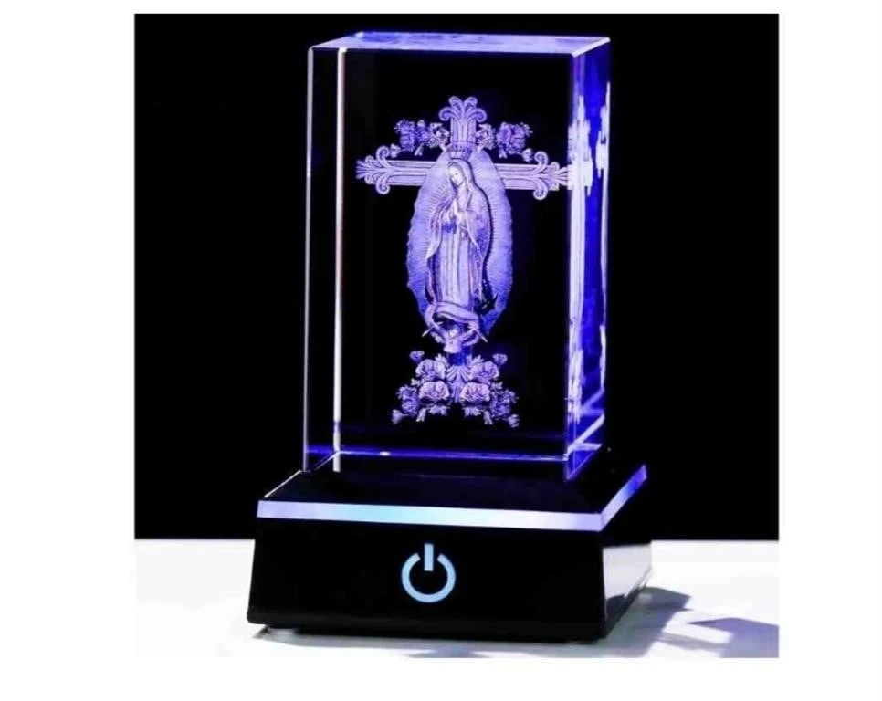 LED Crystal Religious Display