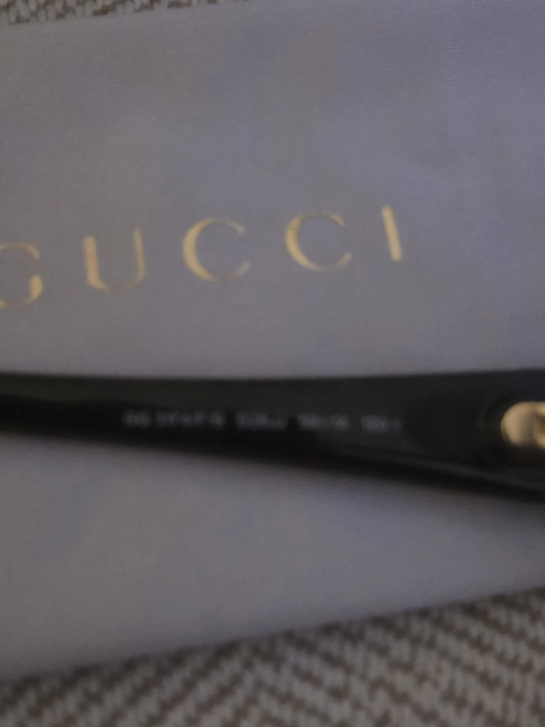 Gucci Black Sunglasses with Case - photo 4