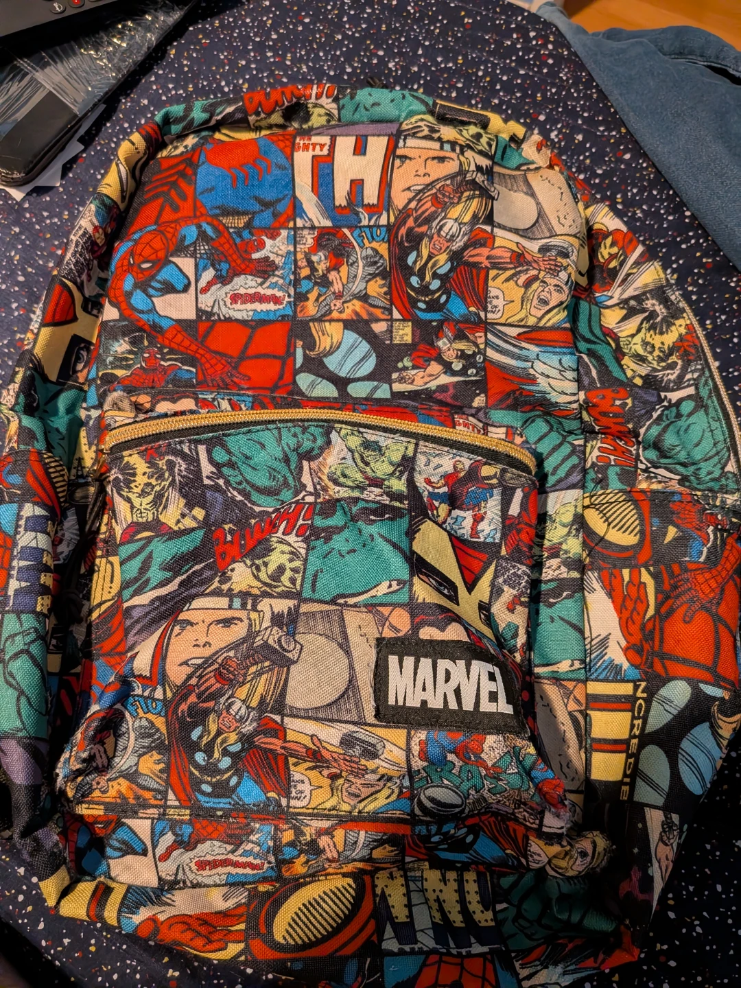 Marvel Comics Comic Panel Backpack Price Negotiable
