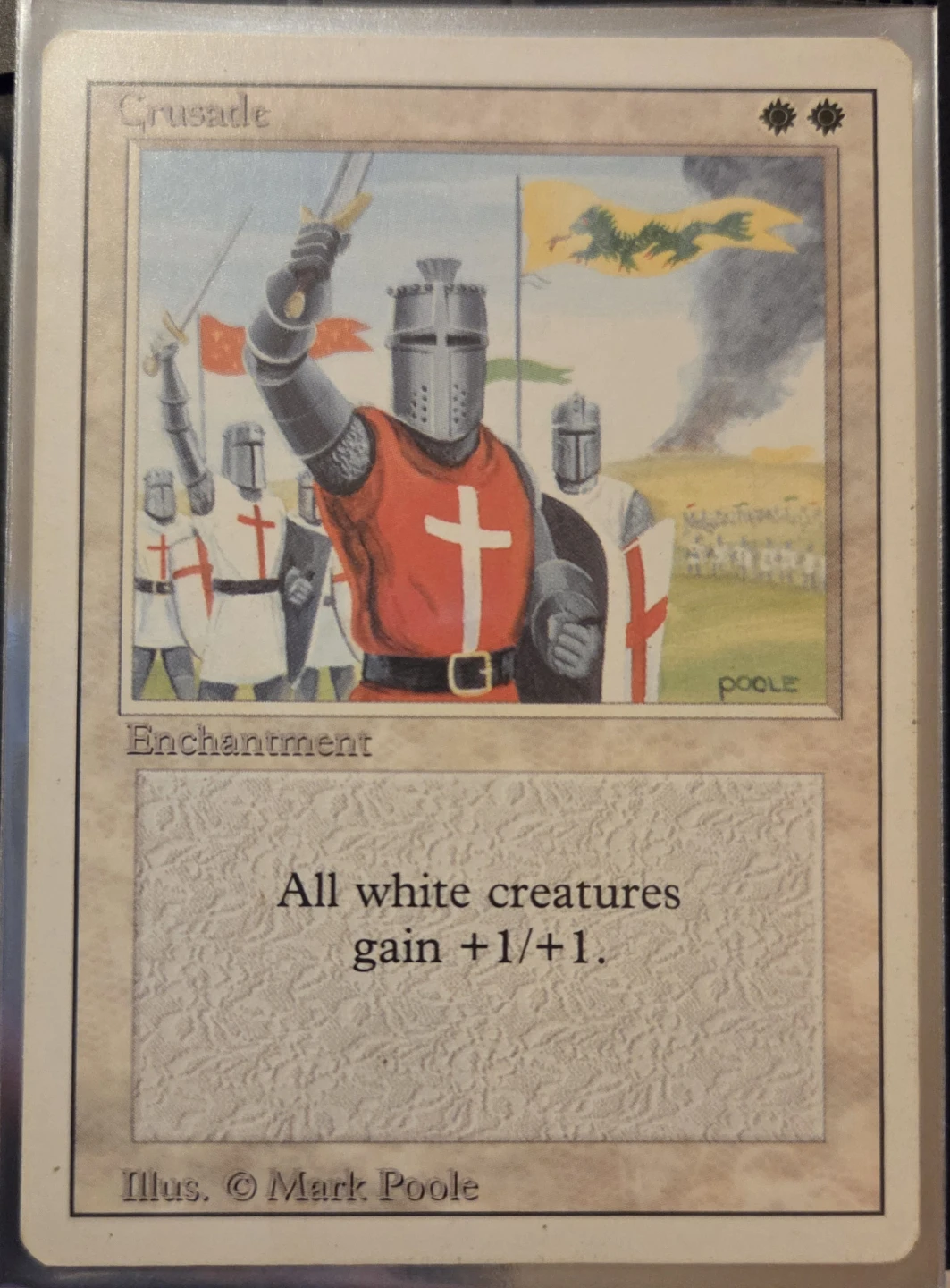 Crusade Magic the Gathering Card