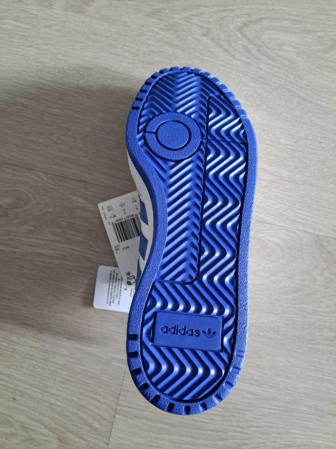Adidas Team Court Shoes - White/Blue - photo 3