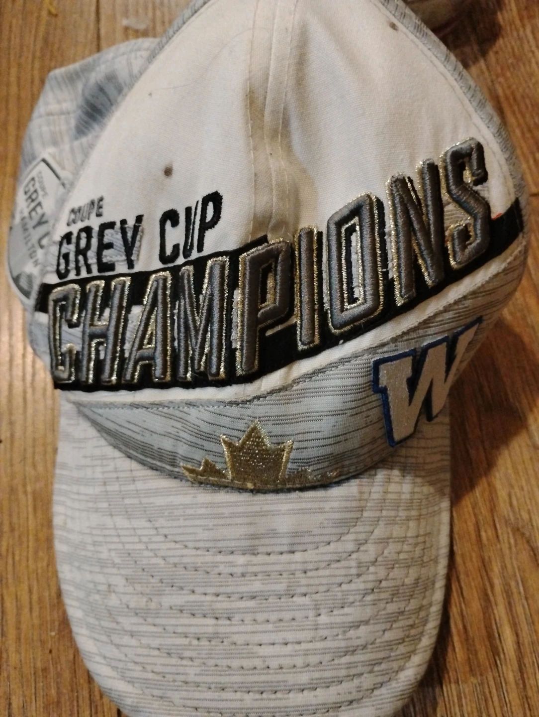 Grey Cup Champions Snapback Hat