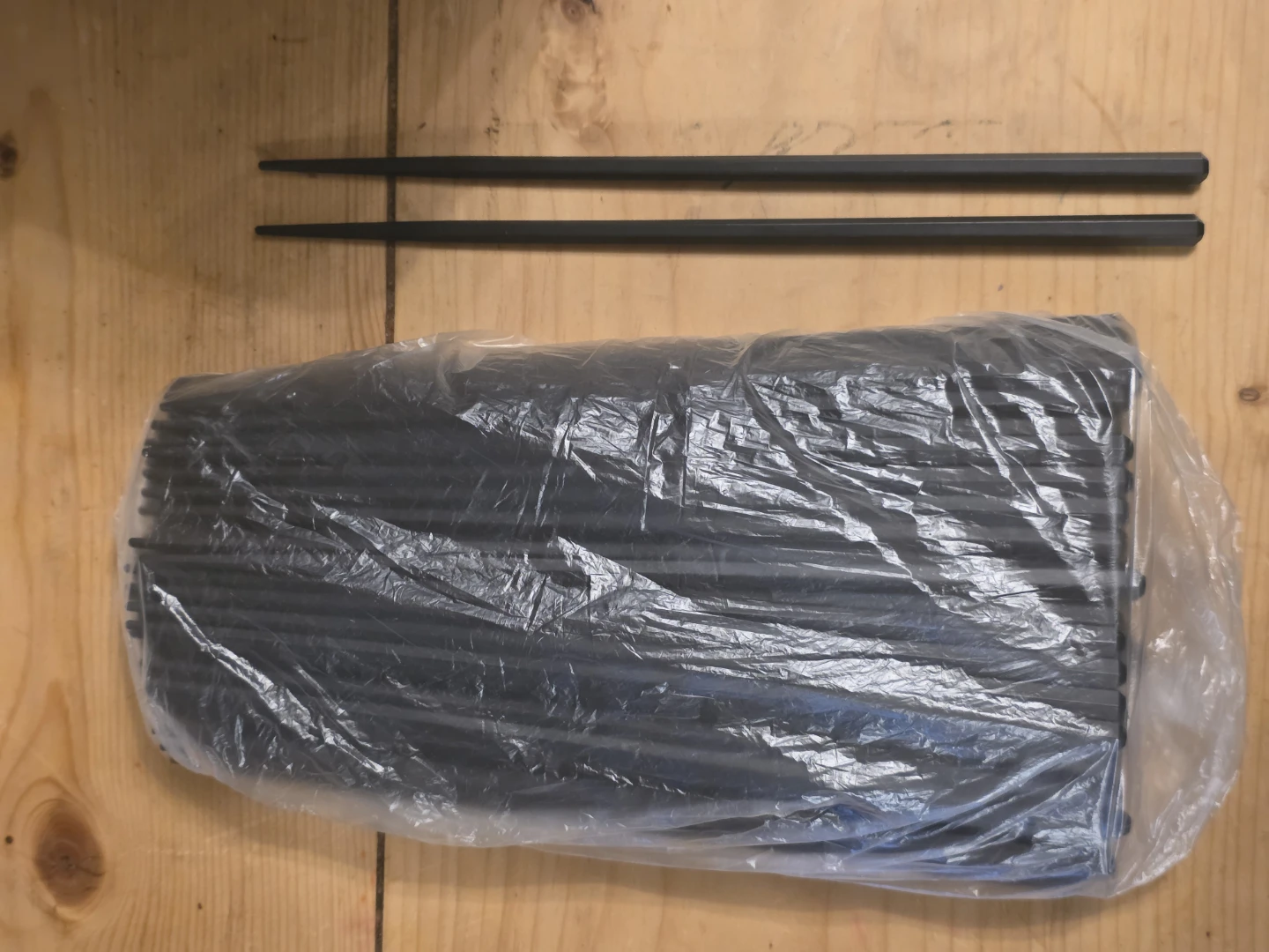 65 Sets of Chopsticks and 40 Long spoons