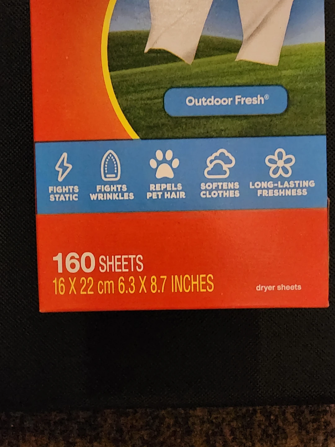Bounce Outdoor Fresh Dryer Sheets - 160 Sheets - photo 2