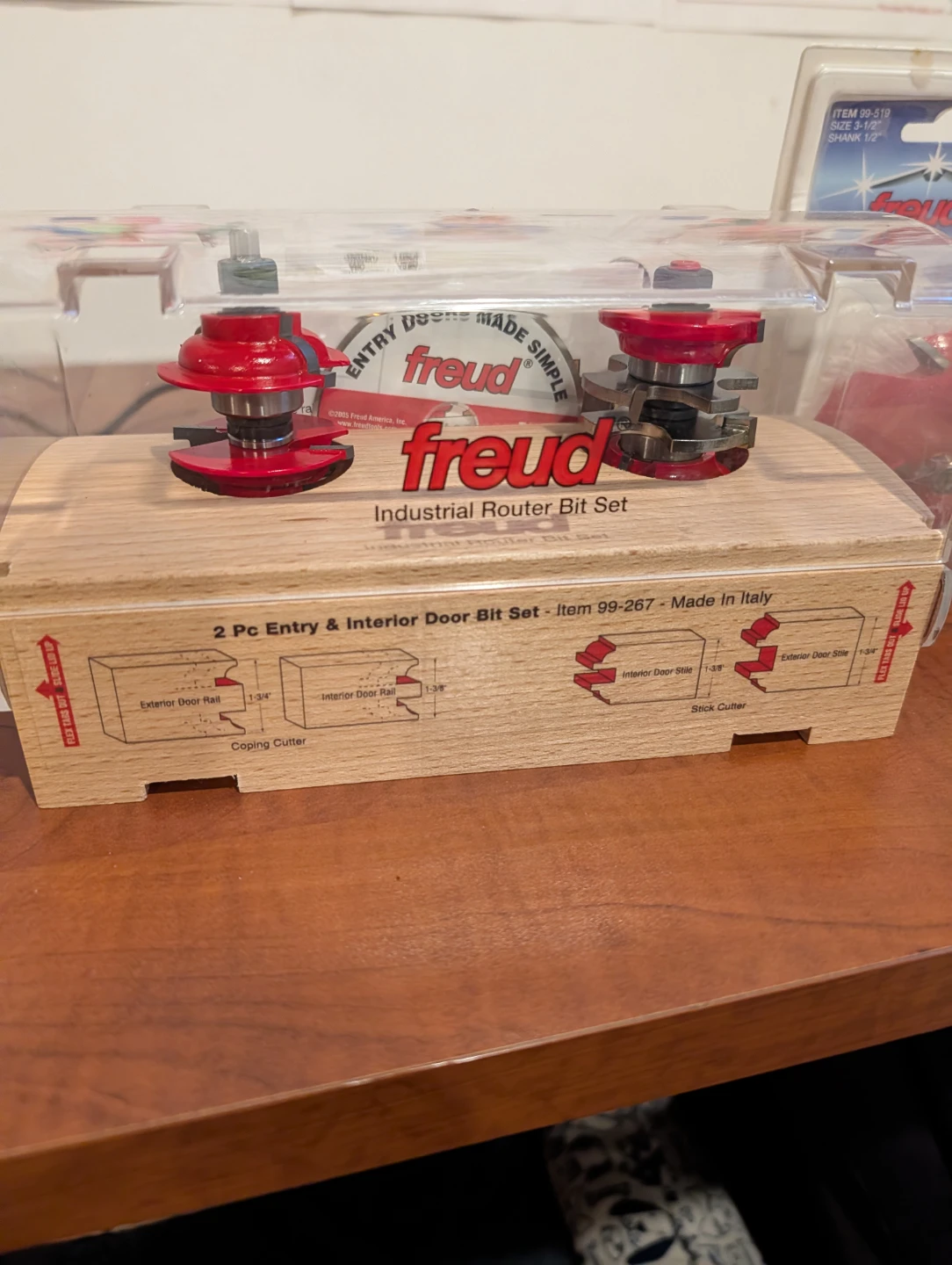 Freud Industrial Router Bit Set - 2 Pc Entry & Interior Door - photo 3