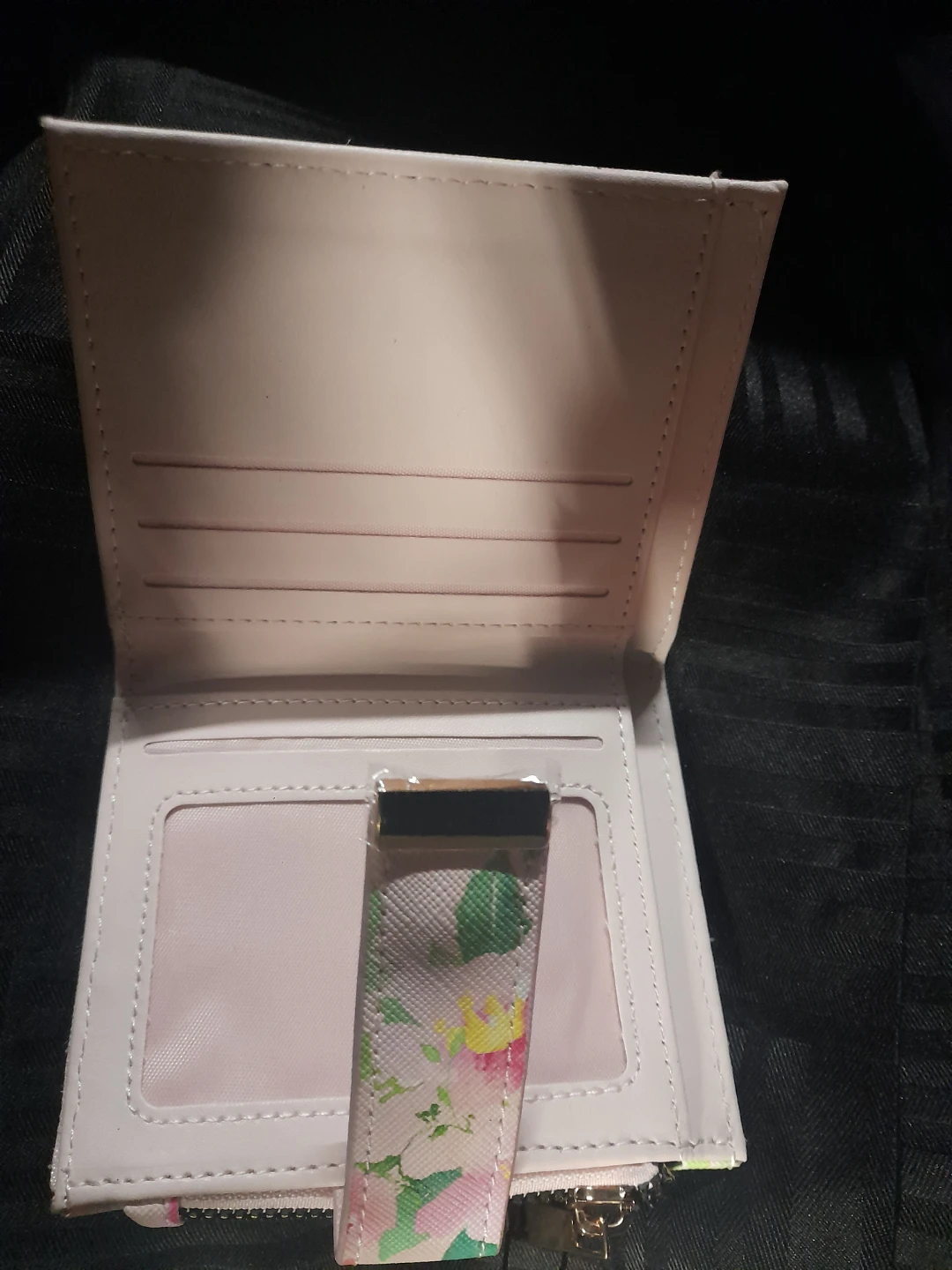 Floral Print Bifold Wallet - photo 2