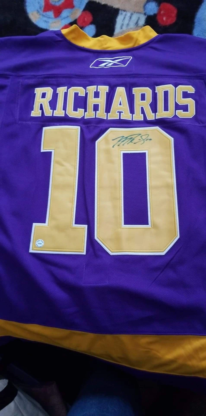 Reebok Mike Richards Los Angeles Kings Jersey #10