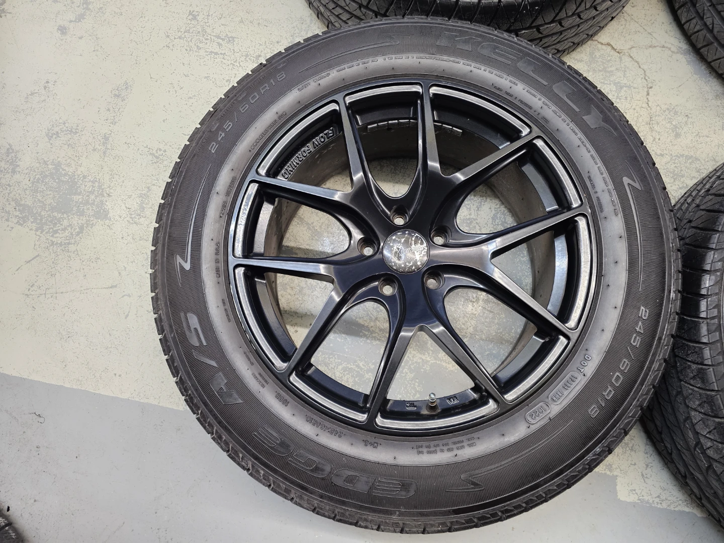 245/60 R18 ALL SEASON TIRES ON RIMS, 5×114.3 BOLT PATTERN - photo 3