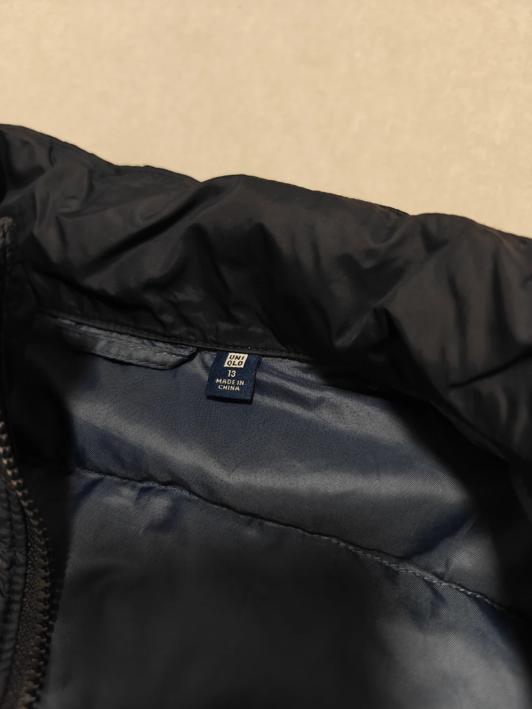 UNIQLO Kids Lightweight Puffer Vest - Navy 🥕 - photo 2