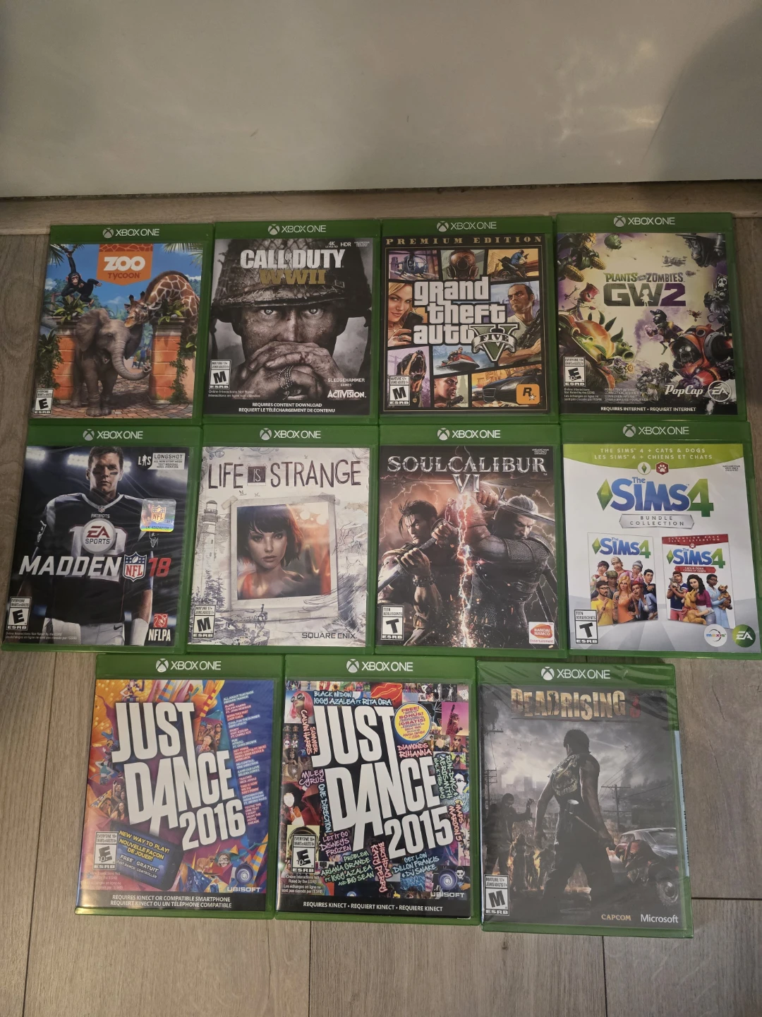 Xbox One Games $7+