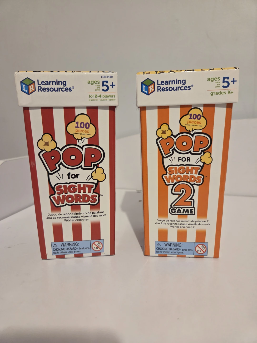 Learning Resources Pop for Sight Words 1 & 2 Game